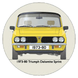 Triumph Dolomite Sprint 1973-80 Coaster 4